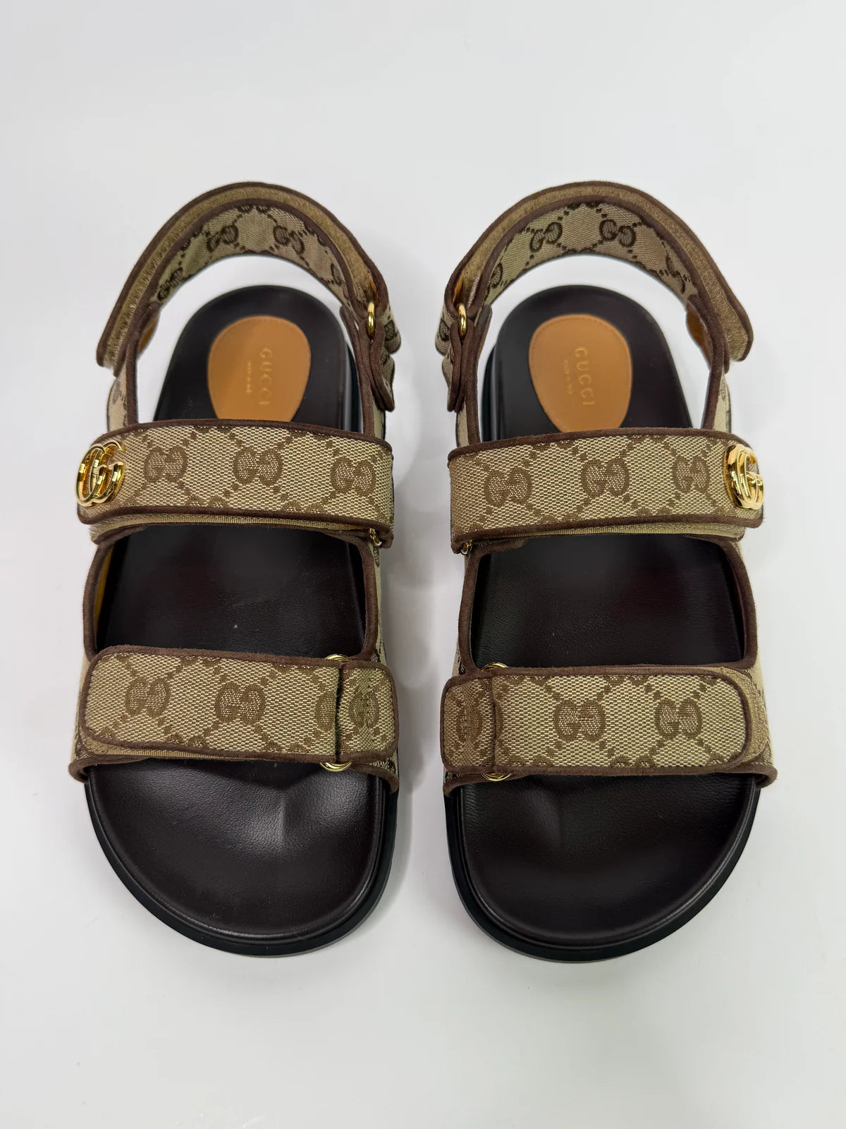 GUCCI GG DAD SANDALS (SIZE 40/UK7)