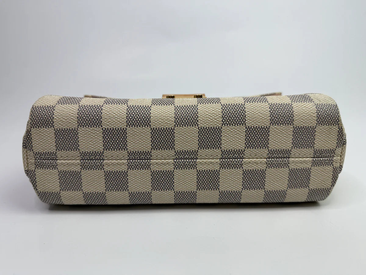 LOUIS VUITTON DAMIER AZUR CANVAS CROISETTE BAG