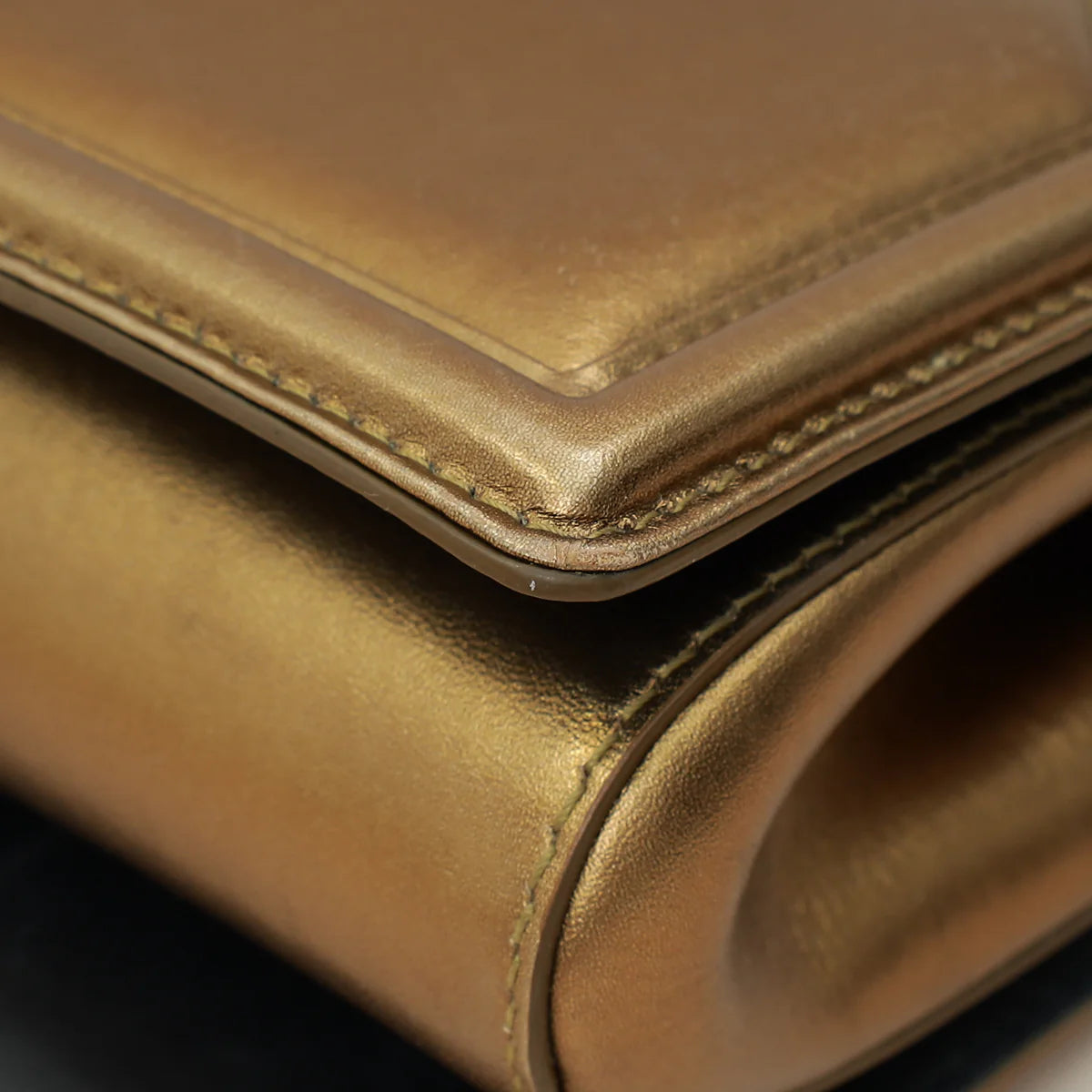 Dolce & Gabbana Bronze Devotion Flap Bag