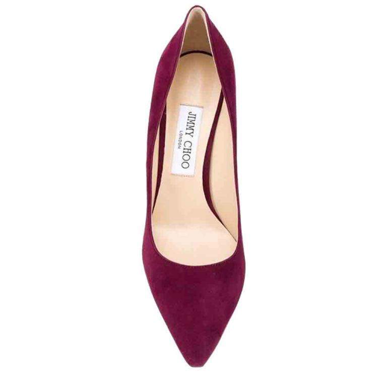 Jimmy Choo Pink Suede Love Pumps Size EU 35