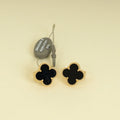 Van Cleef & Arpels 18K Yellow Gold Vintage Alhambra Earrings