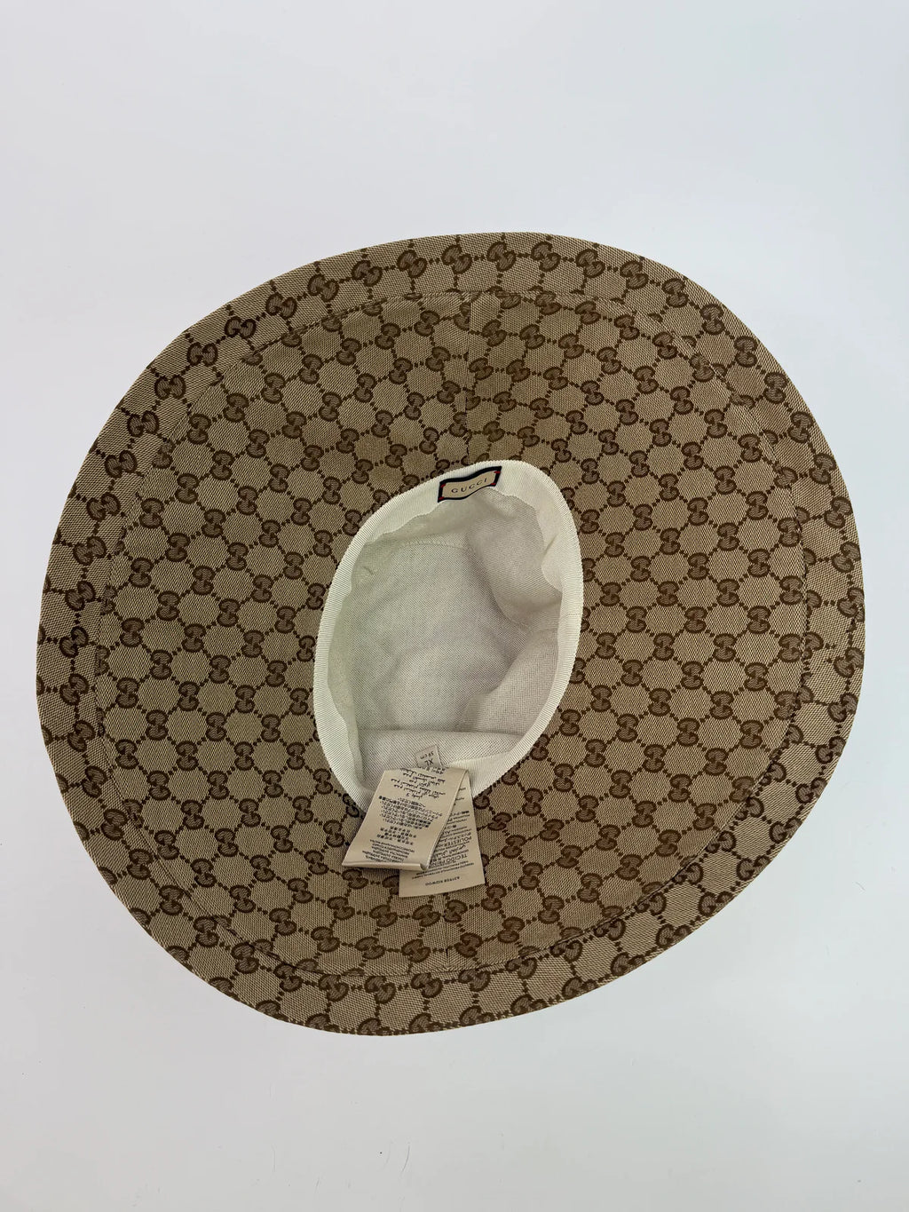 GUCCI GG WIDE BRIM BUCKET HAT