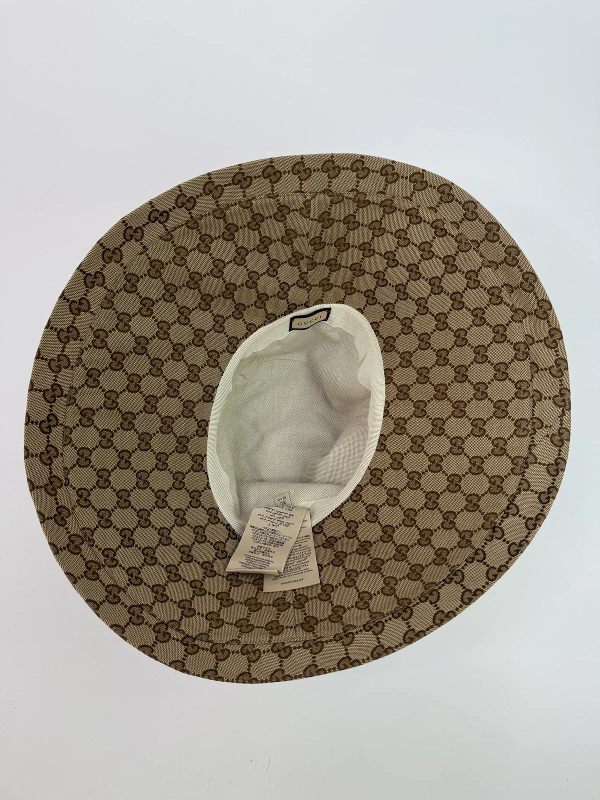 GUCCI GG WIDE BRIM BUCKET HAT