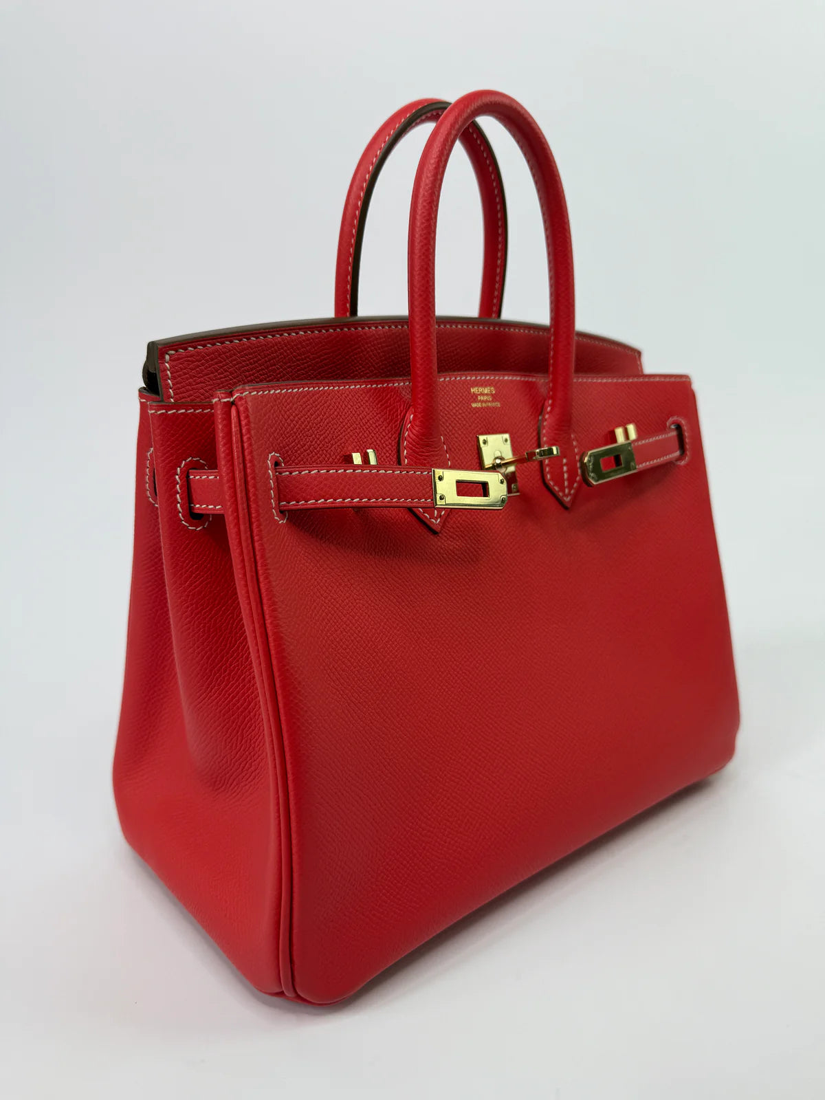 HERMÈS BIRKIN 25 IN CANDY ROSE JAIPUR EPSOM WITH PERMABRASS HARDWARE