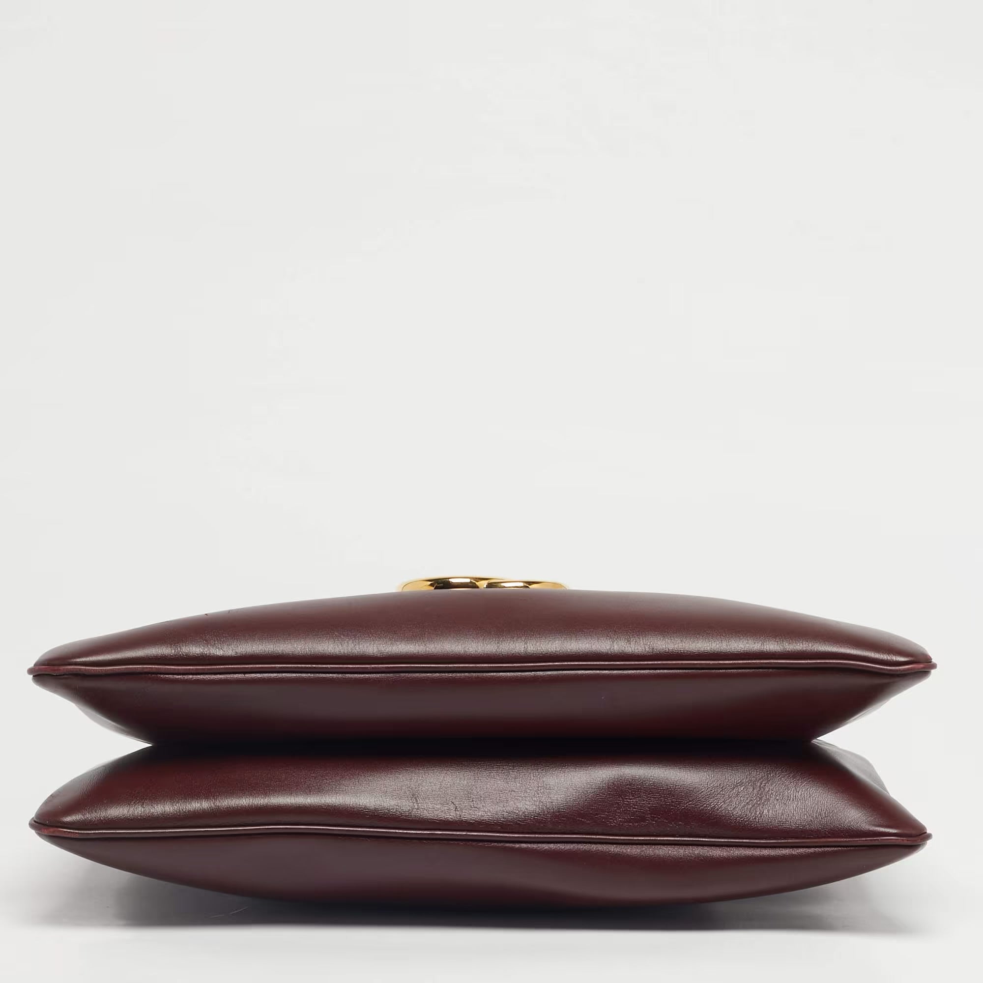 Gucci Arli Burgundy Leather Totes Bag