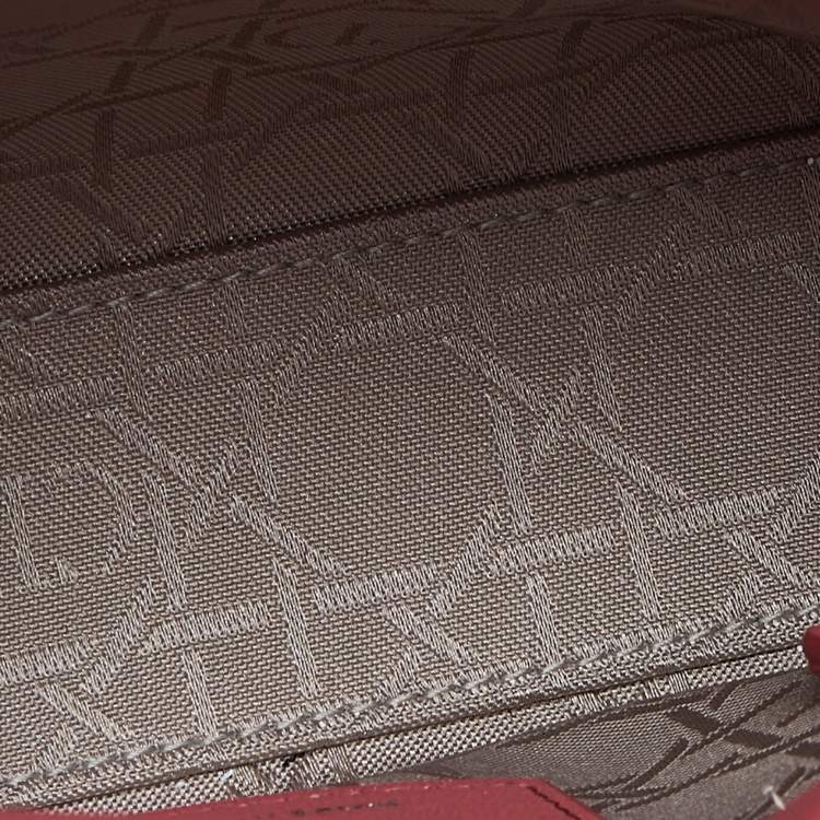 Dior Pink Cannage Leather Mini Lady Dior Tote