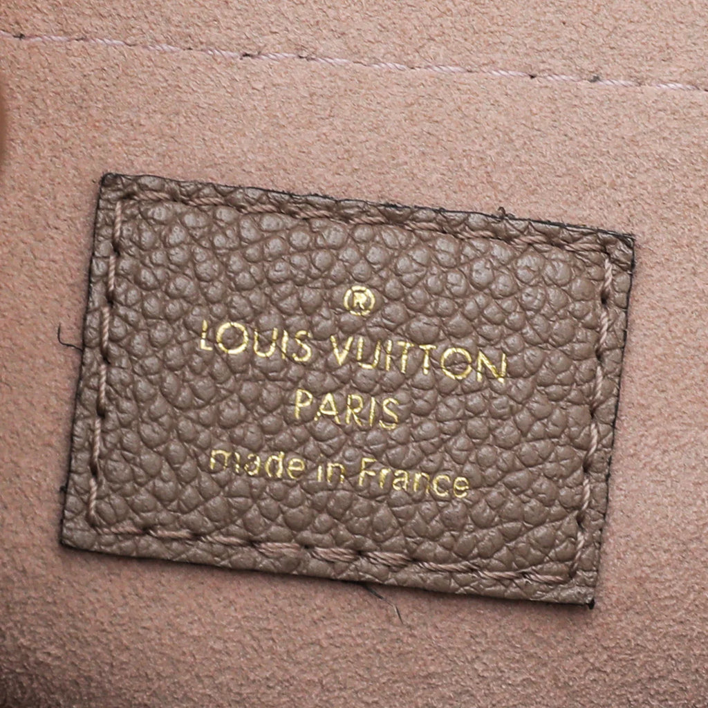 Louis Vuitton Taupe Monogram Empreinte Trocadero Bag