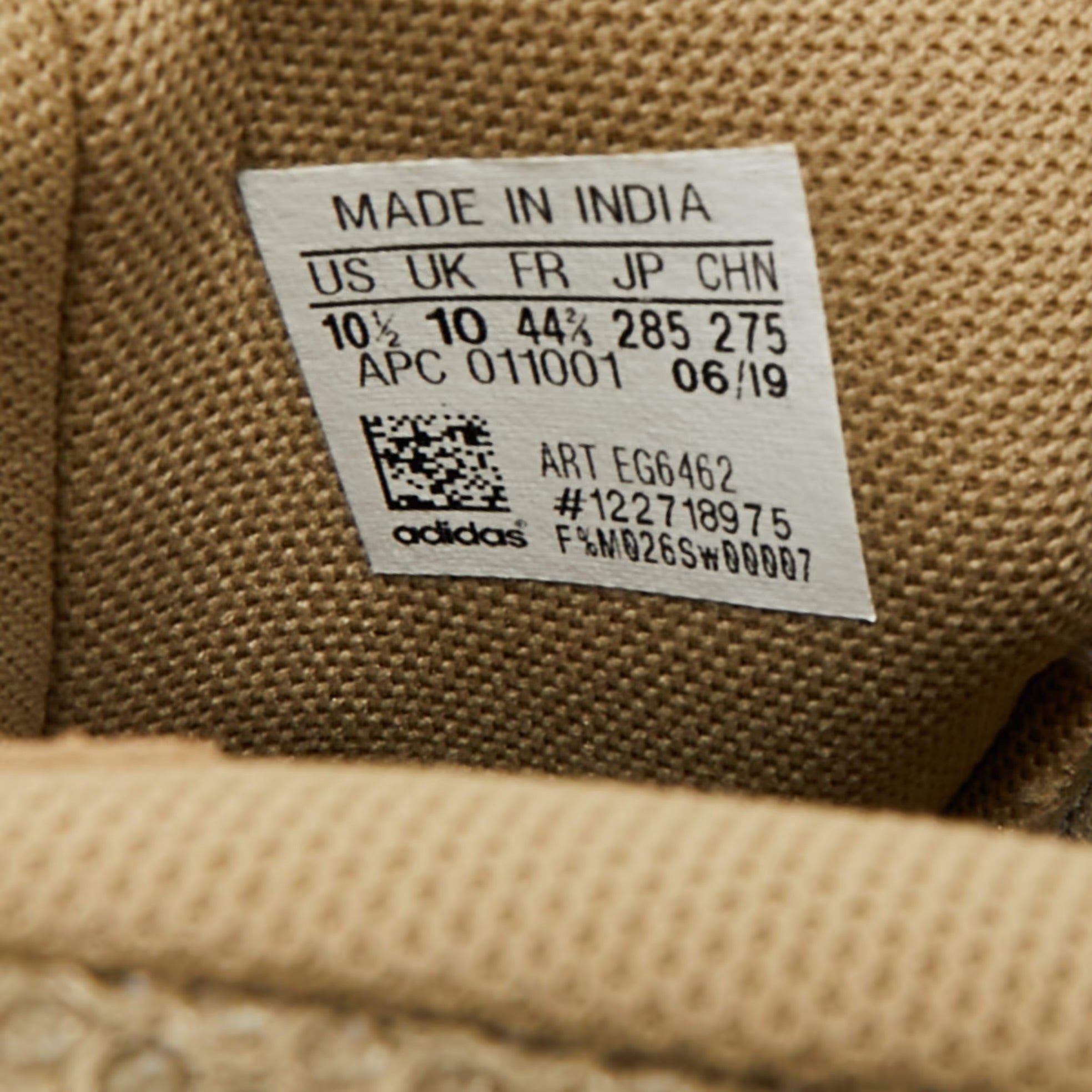 Yeezy x Adidas Size 44.5 Brown Mesh and Suede Desert Boots