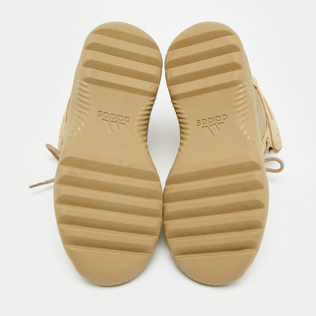 Yeezy x Adidas Size 44.5 Brown Mesh and Suede Desert Boots