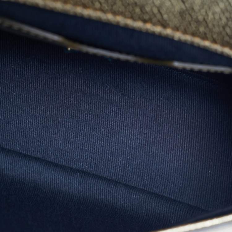 Dolce & Gabbana Gold Leather Small Miss Sicily Top Handle Bag