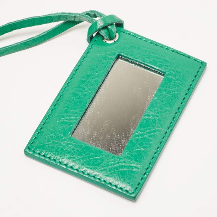 Balenciaga Green Leather Small Classic City RH Tote