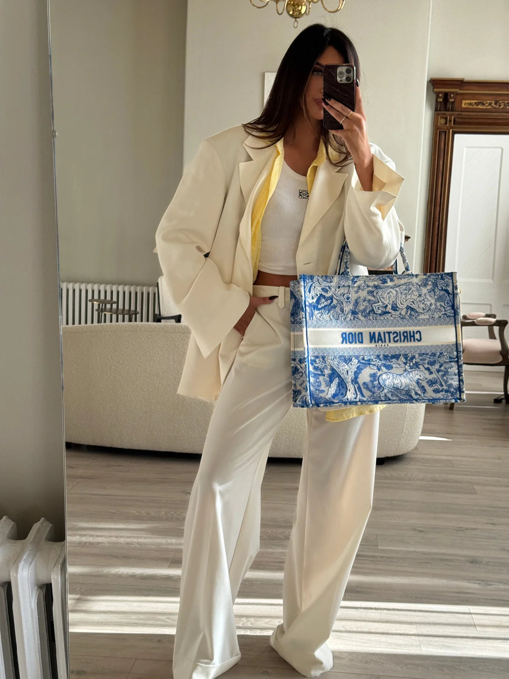 CHRISTIAN DIOR LARGE BOOK TOTE