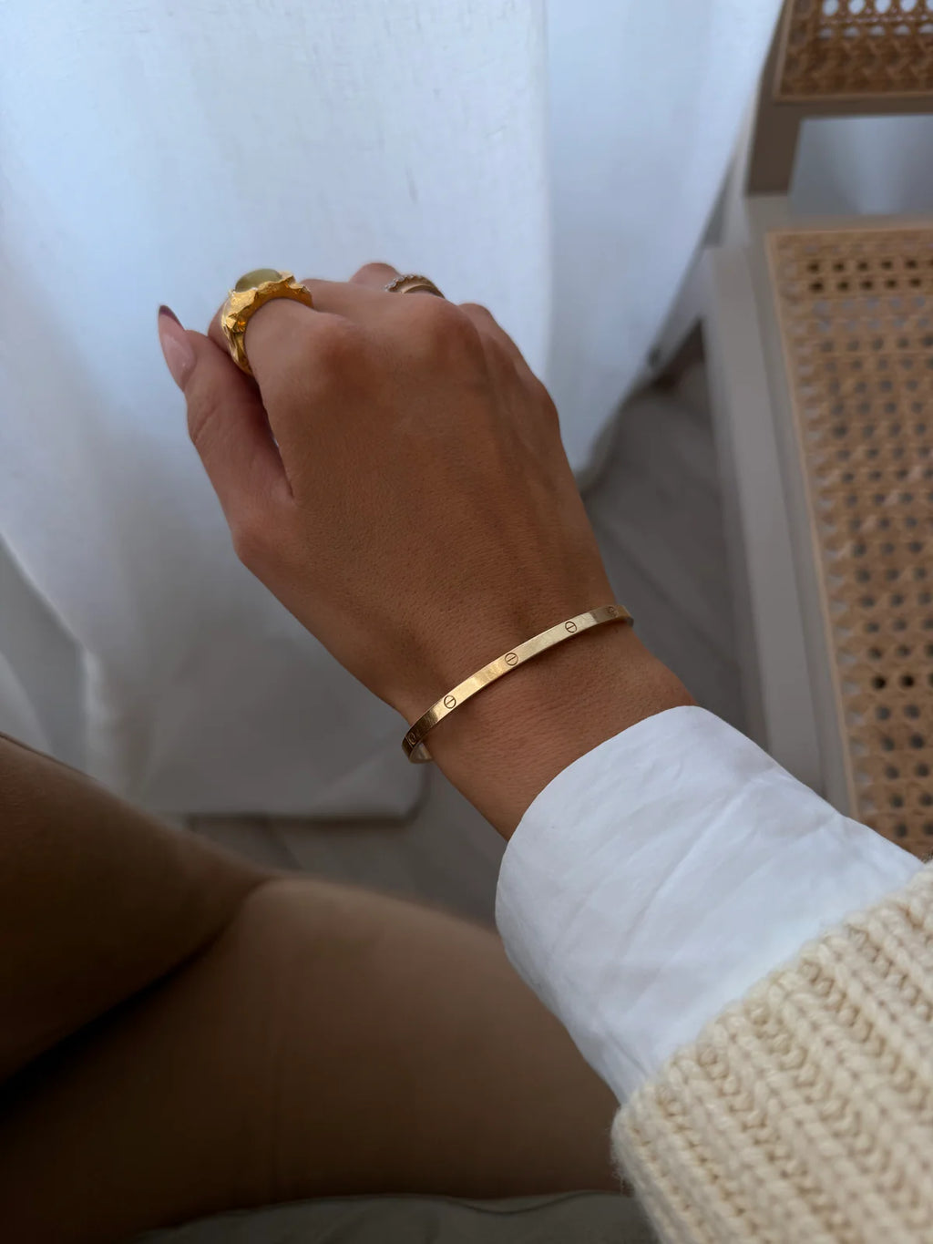 CARTIER LOVE BRACELET IN YELLOW GOLD - SMALL MODEL