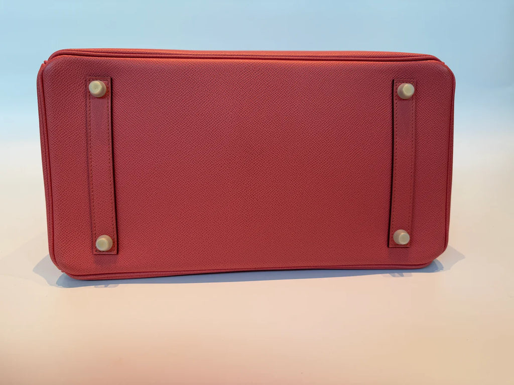 HERMÈS BIRKIN 35 FLAMINGO PINK EPSOM LEATHER WITH GHW