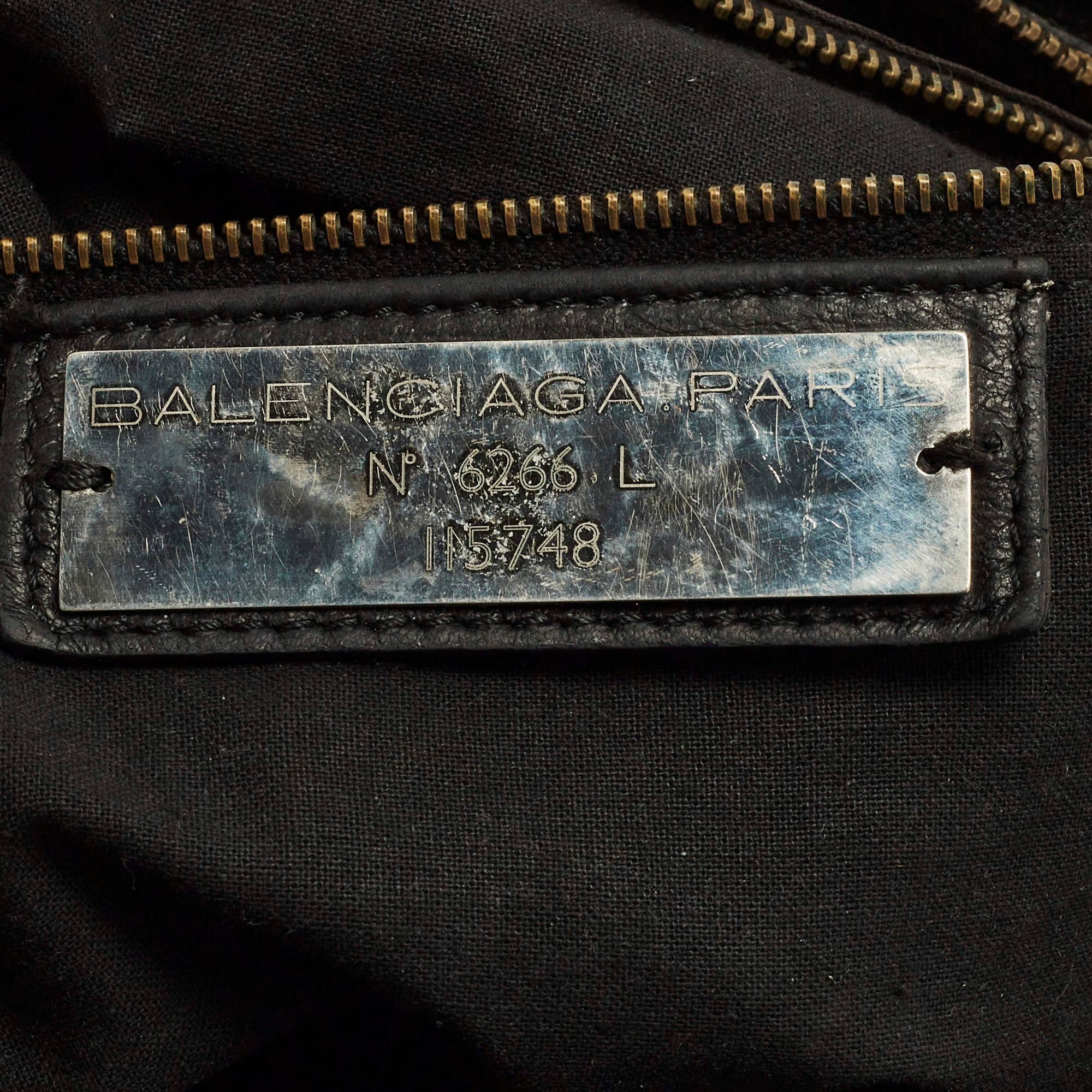 Balenciaga Classic City Black Leather Bag