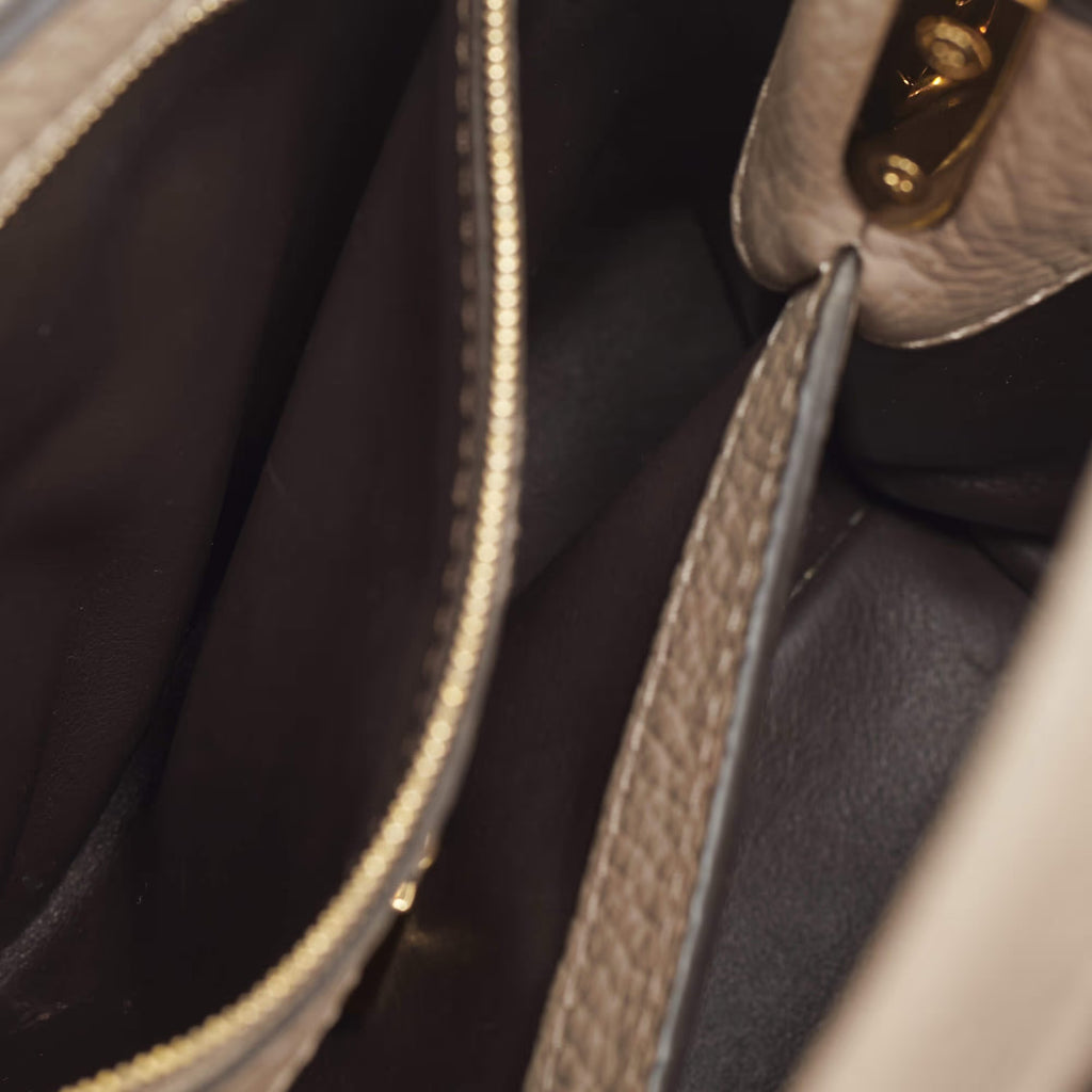 Louis Vuitton Capucines BB Beige Leather Bag