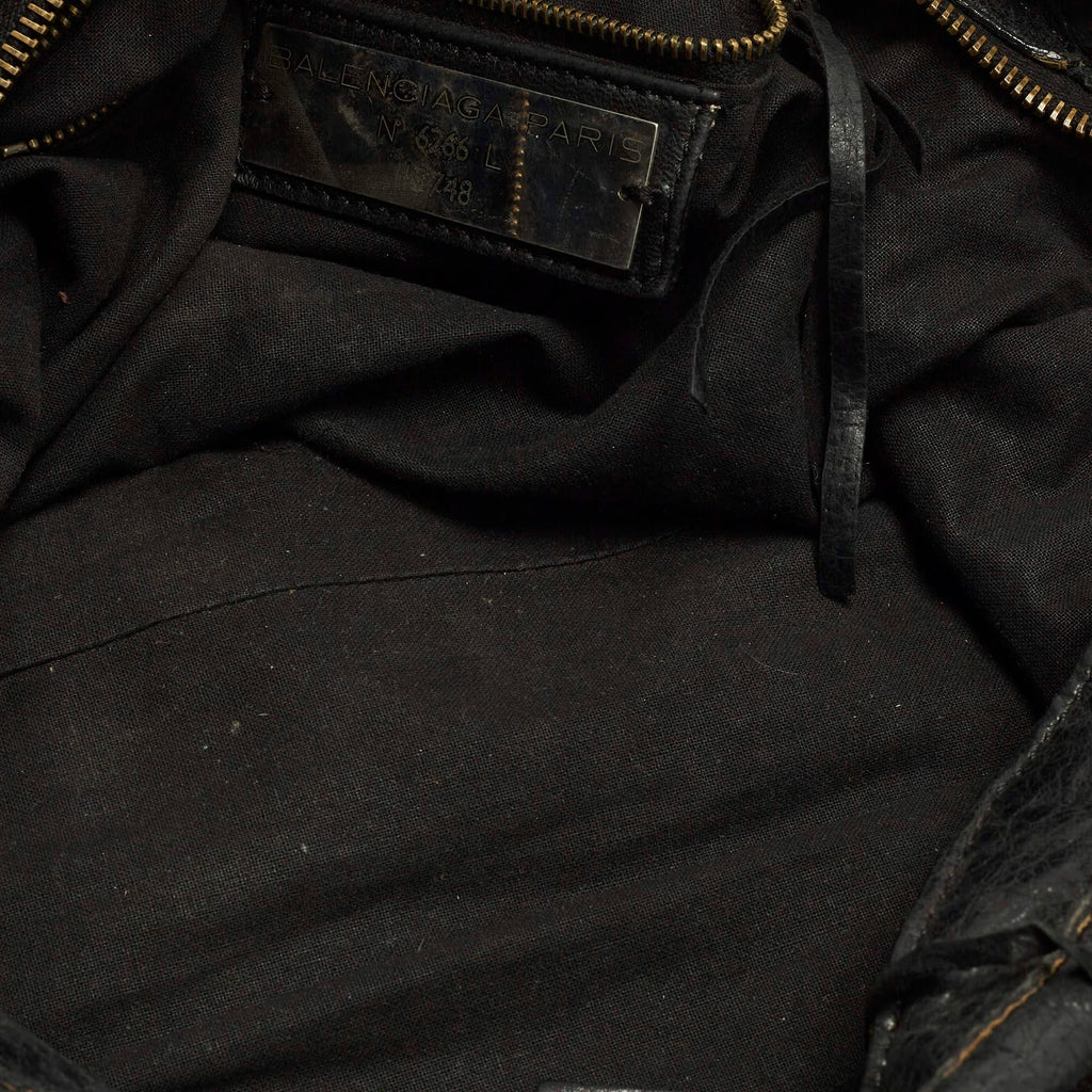 Balenciaga Classic City Black Leather Bag