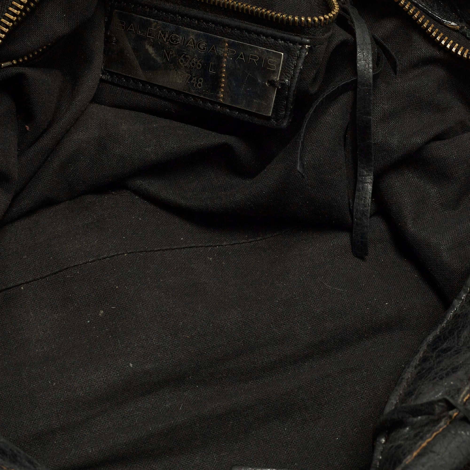 Balenciaga Classic City Black Leather Bag