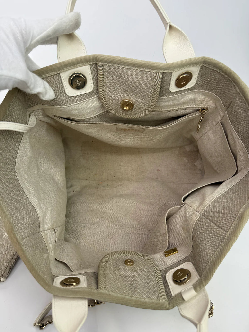 CHANEL DEAUVILLE TOTE BAG