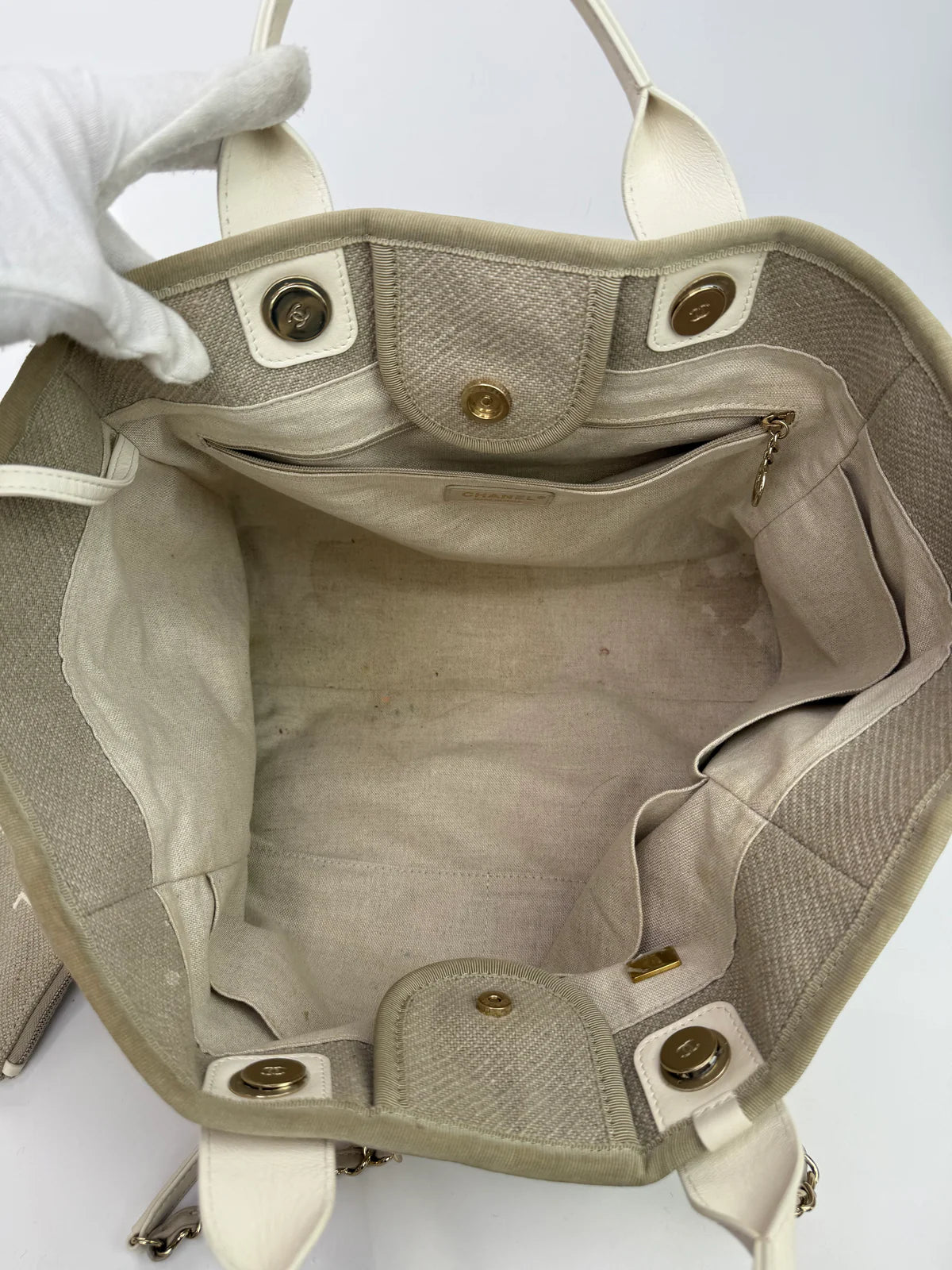 CHANEL DEAUVILLE TOTE BAG