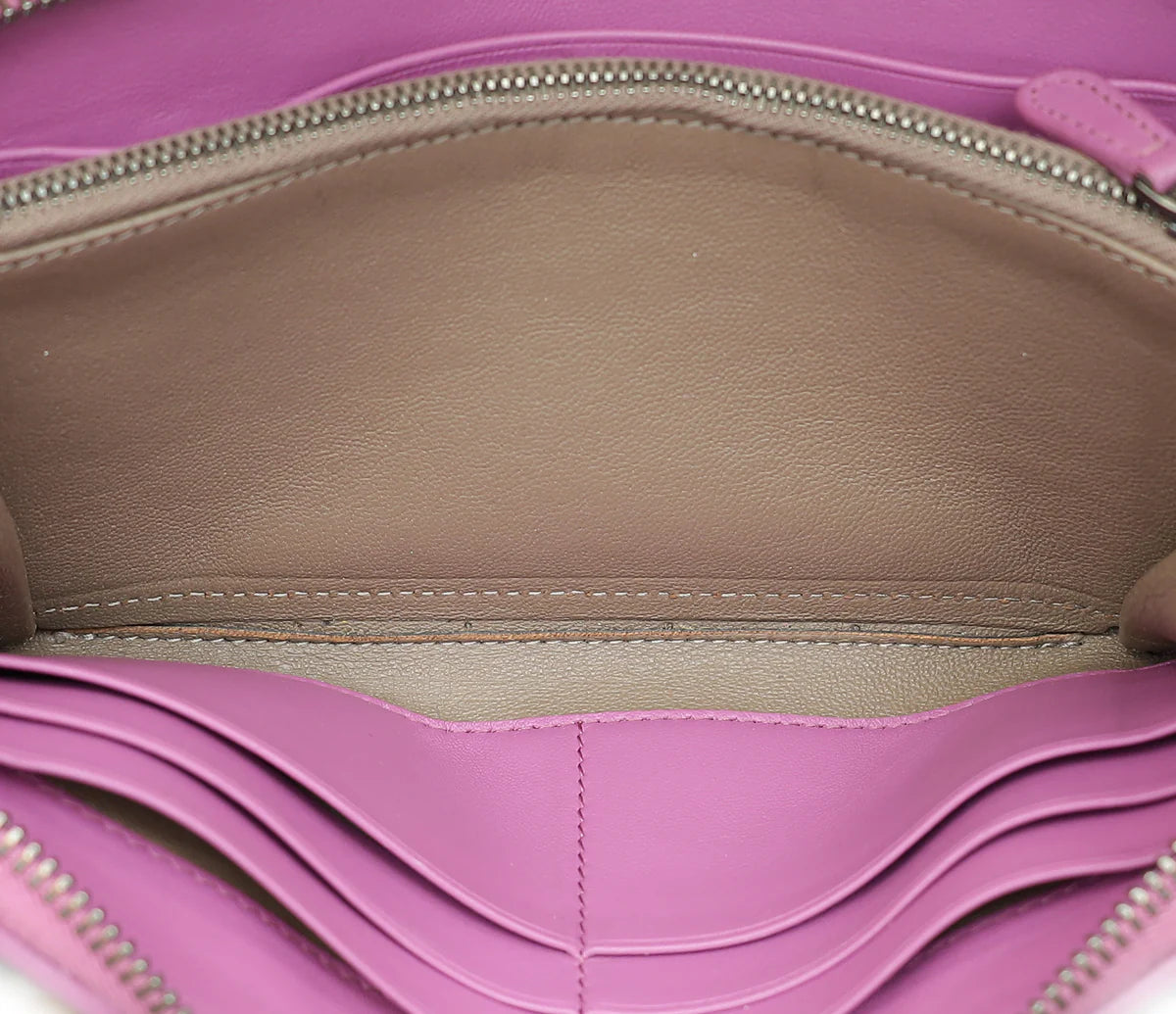 Bottega Veneta Peony Nappa Intrecciato Zip Around Wallet