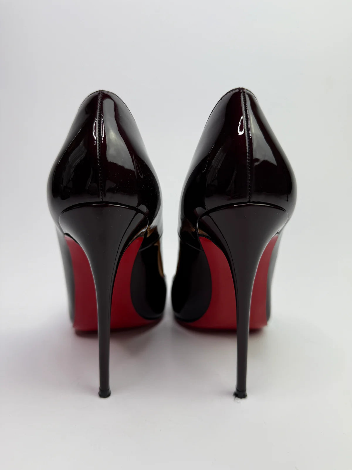 CHRISTIAN LOUBOUTIN SO KATE 120 IN ROUGE NOIR (SIZE 37.5/UK4.5)