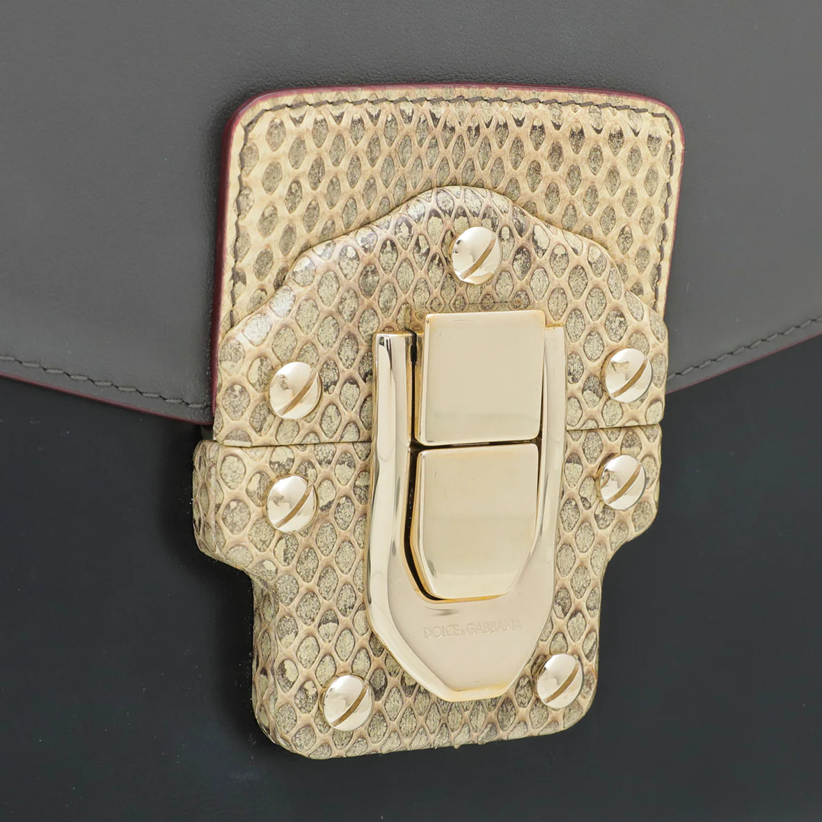 Dolce & Gabbana Tricolor Lucia Shoulder Bag