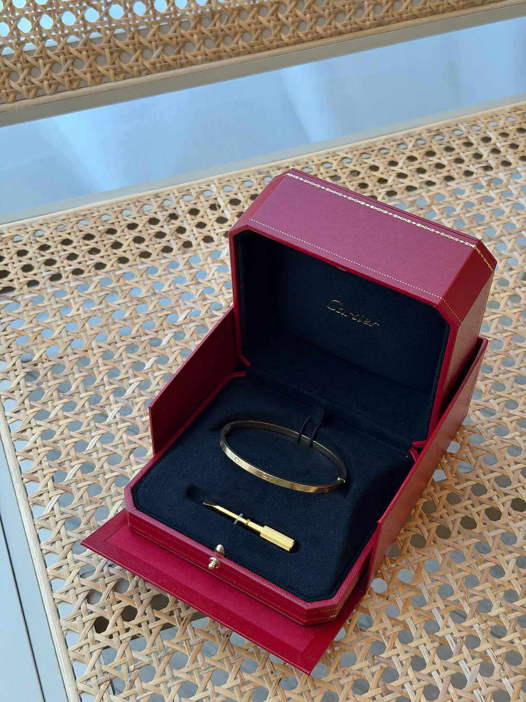 CARTIER LOVE BRACELET IN YELLOW GOLD - SMALL MODEL