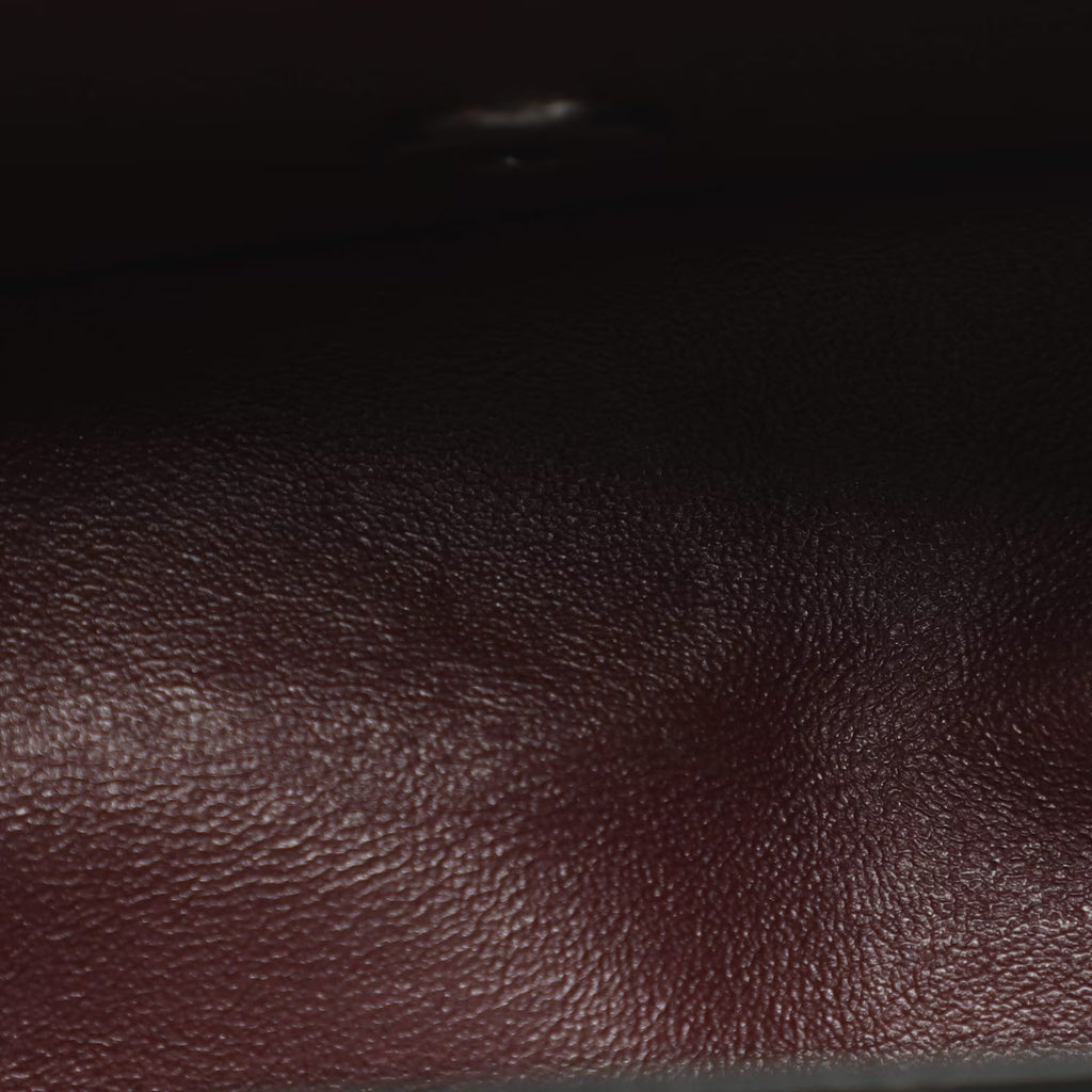 Chanel Propeller Mini Metallic Grey Leather Flap Bag