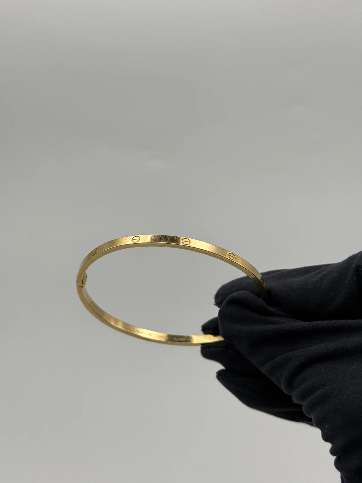 CARTIER LOVE BRACELET IN YELLOW GOLD - SMALL MODEL