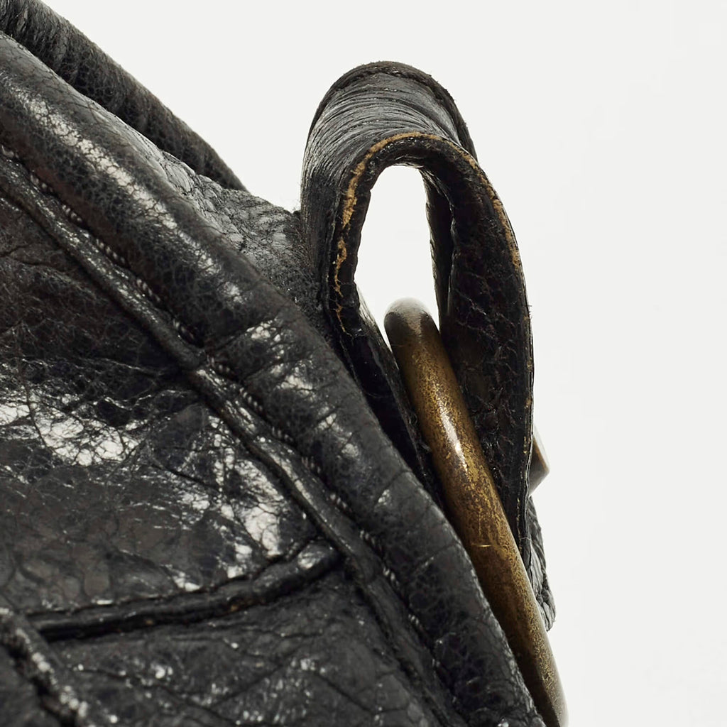 Balenciaga Classic City Black Leather Bag