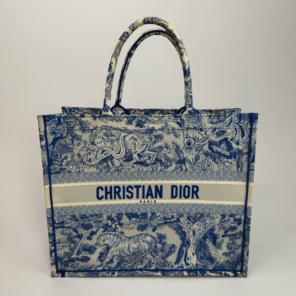 CHRISTIAN DIOR LARGE BOOK TOTE