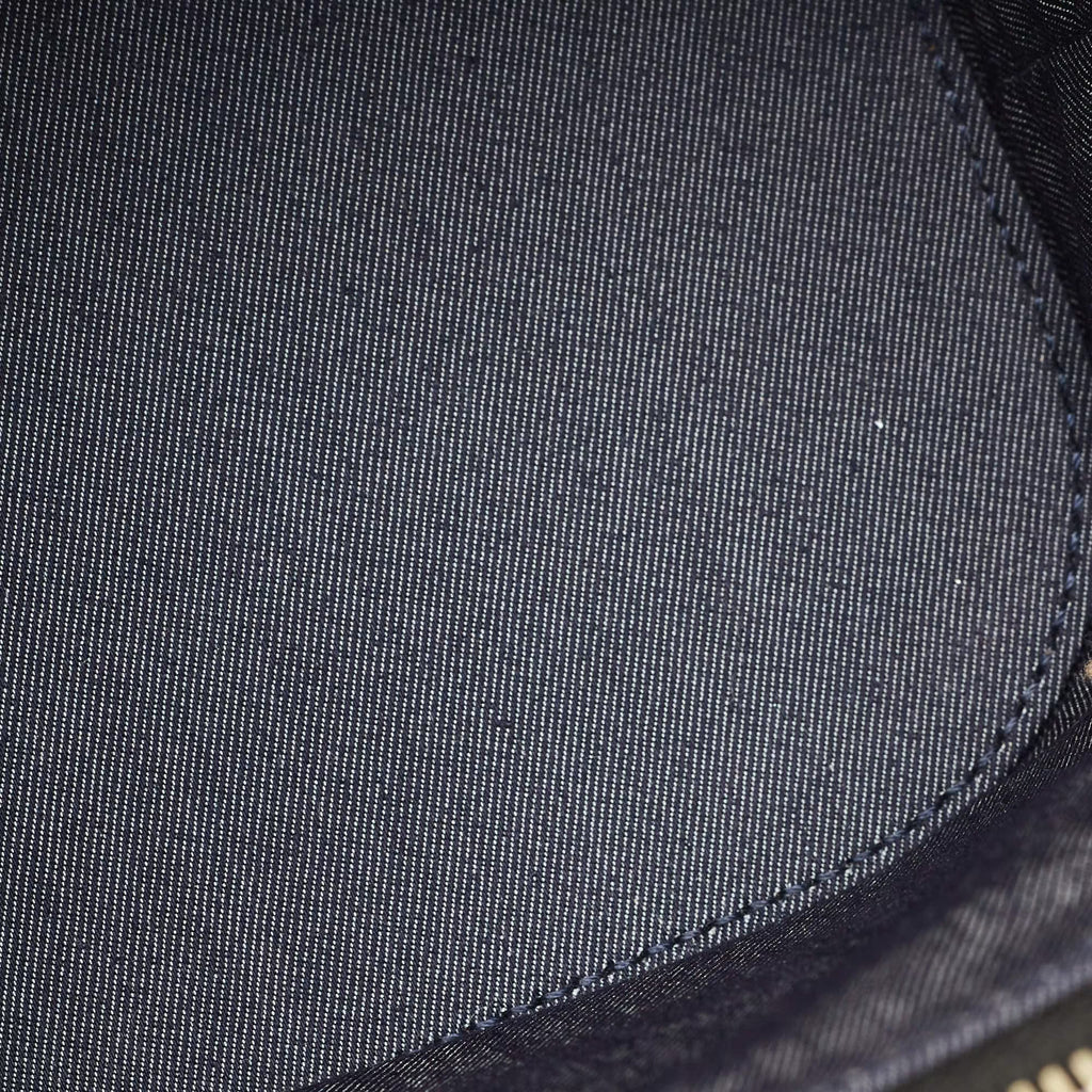 Chanel Black Leather CC Mania Vanity Bag