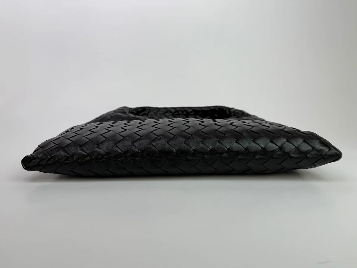 BOTTEGA VENETA MEDIUM HOP INTRECCIATO LEATHER TOTE