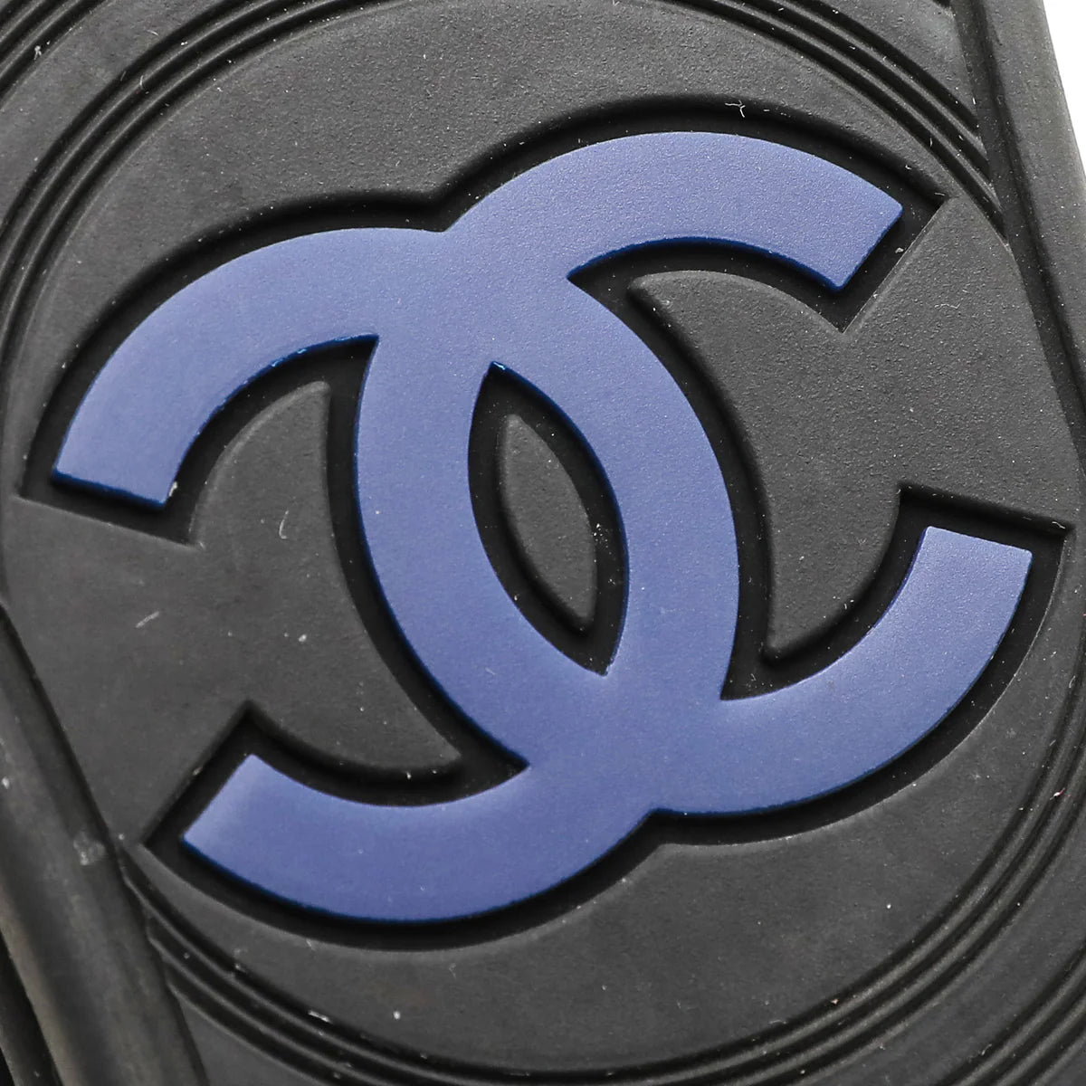 Chanel Black Double Zip Chain Detail High Top Sneakers 36