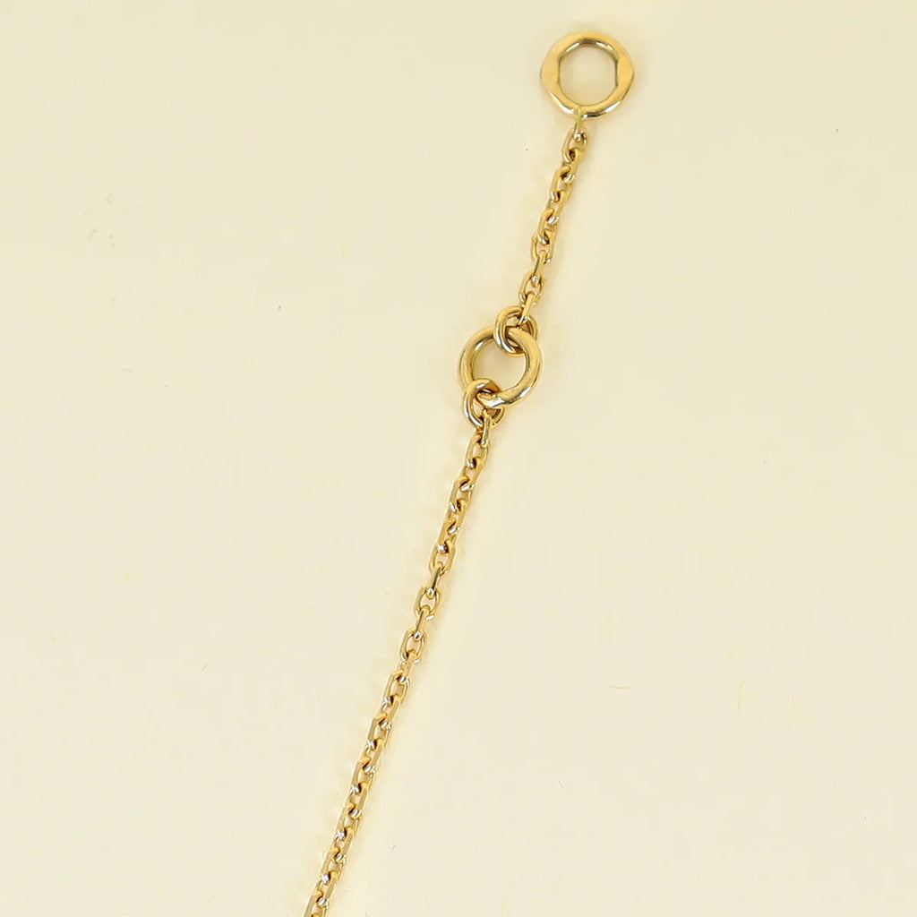 Van Cleef & Arpels 18K Yellow Gold Sweet Alhambra Mop Bracelet
