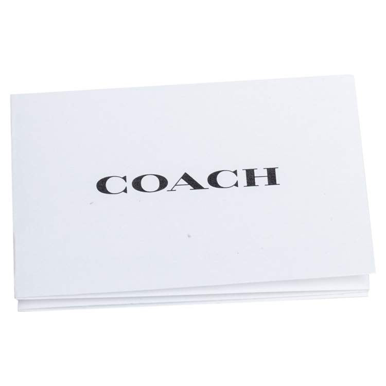 Coach Beige/Pink Signature Coated Canvas and Leather Jes Crossbody Bag