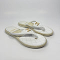 CHANEL CC THONG SANDALS (SIZE 38 / UK5)