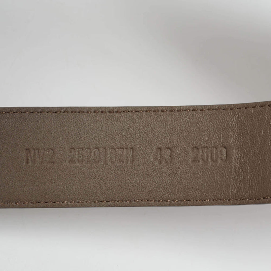 Hermès Chypre Size 43 Brown Leather Flat Sandals