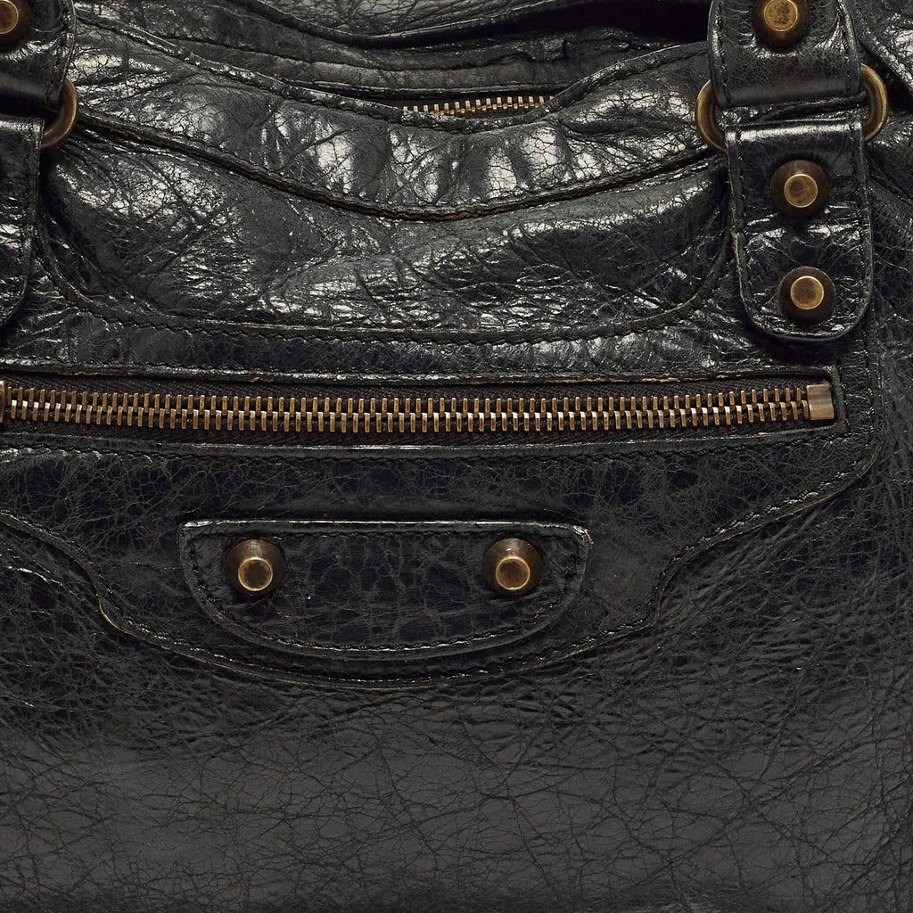 Balenciaga Classic City Black Leather Bag