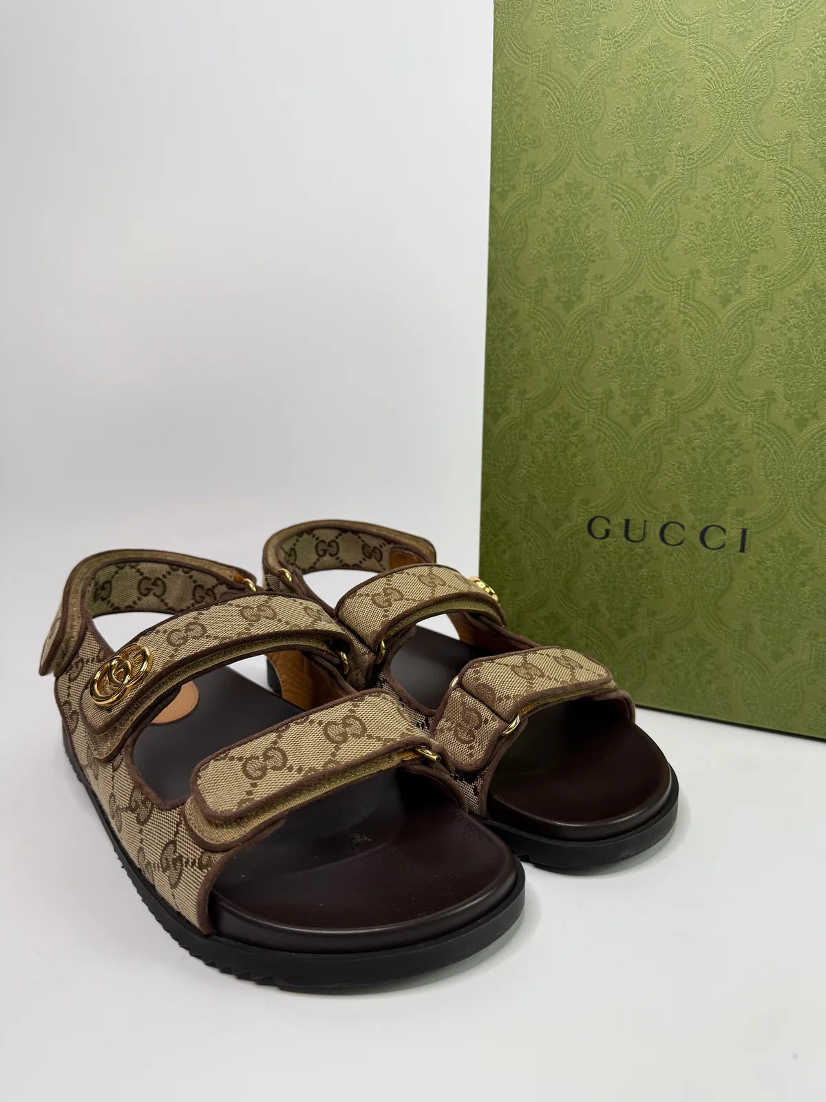 GUCCI GG DAD SANDALS (SIZE 40/UK7)