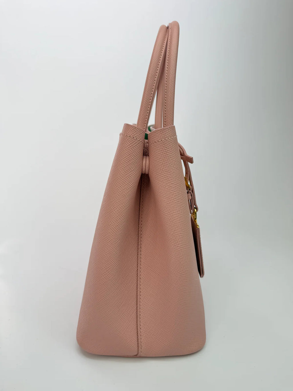 PRADA SAFFIANO CUIR DOUBLE TOTE BAG