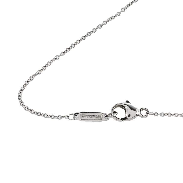 Tiffany & Co. Legacy Diamond Platinum Pendant Necklace