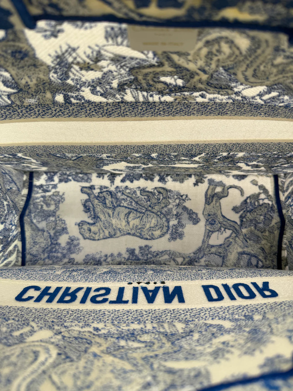 CHRISTIAN DIOR LARGE BOOK TOTE