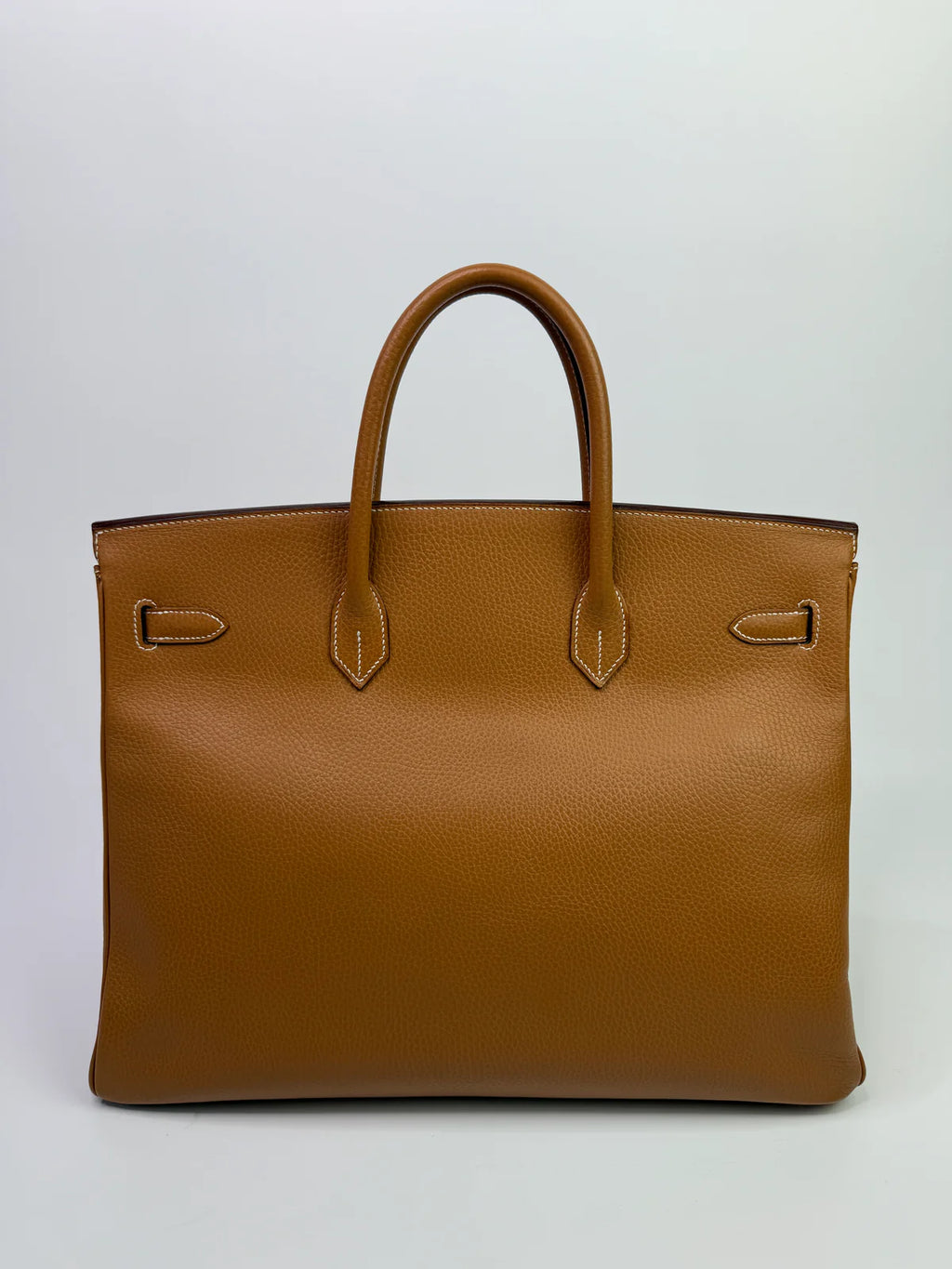 HERMÈS BIRKIN 40 IN GOLD COURCHEVEL LEATHER WITH GHW