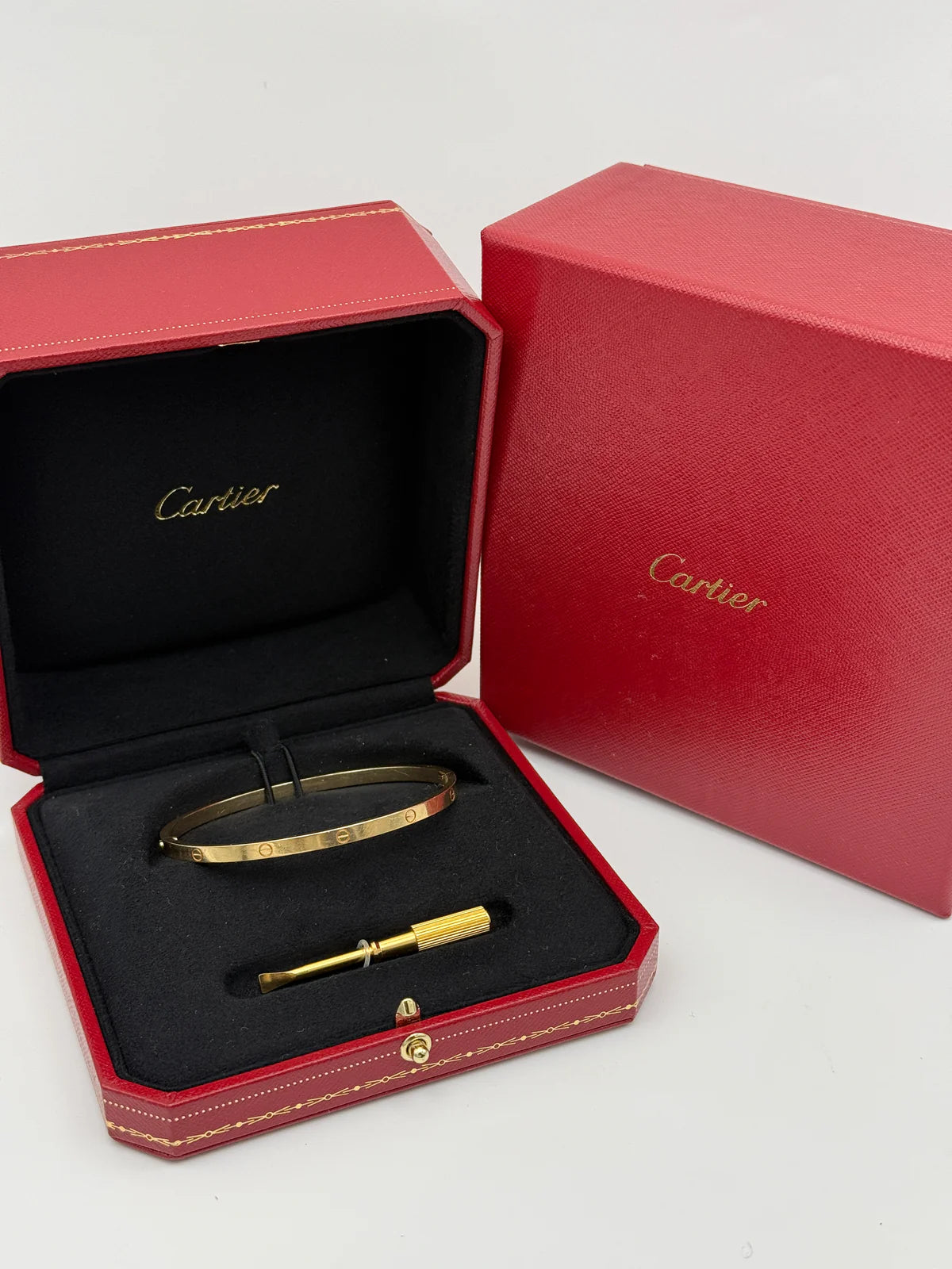 CARTIER LOVE BRACELET IN YELLOW GOLD - SMALL MODEL