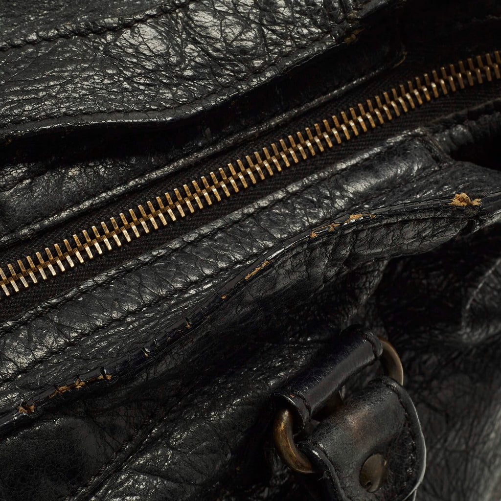 Balenciaga Classic City Black Leather Bag