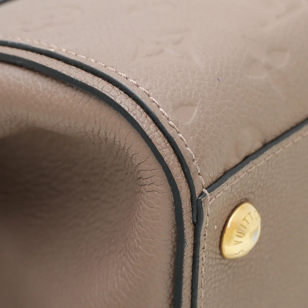 Louis Vuitton Taupe Monogram Empreinte Trocadero Bag