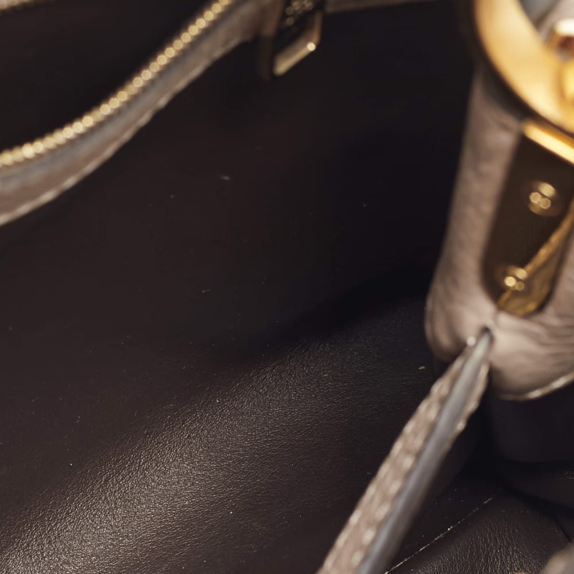 Louis Vuitton Capucines BB Beige Leather Bag