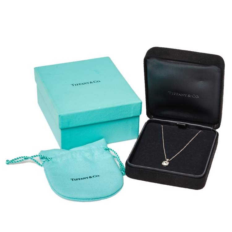 Tiffany & Co. Legacy Diamond Platinum Pendant Necklace
